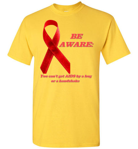 Image of Be Aware: You can't get AIDS from Hug or Handshake