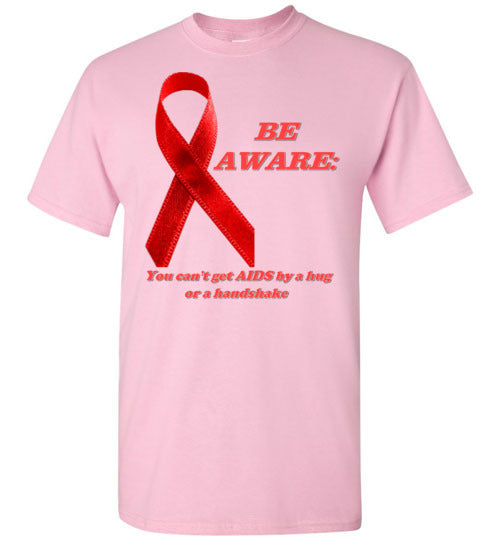 Be Aware: You can't get AIDS from Hug or Handshake