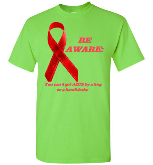 Be Aware: You can't get AIDS from Hug or Handshake
