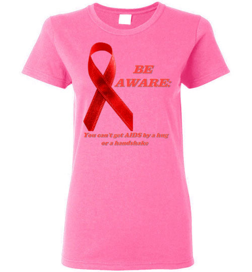 Be Aware: You can't get AIDS from hug or Handshake - Lady