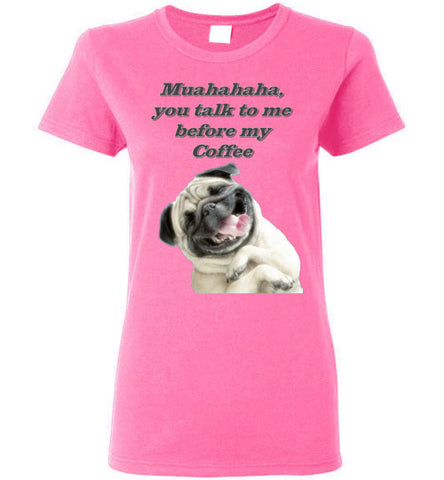 Image of Muahahaha, You talk to me before my Coffee - Lady