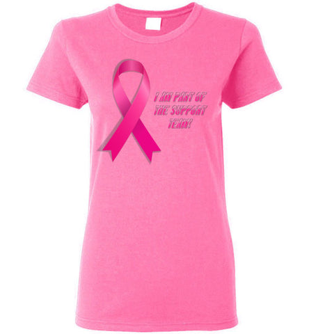 Image of I Am Part Of The Support Team - Lady