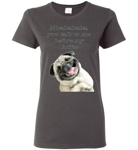 Image of Muahahaha, You talk to me before my Coffee - Lady