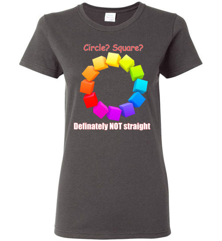 Image of Circle, Square - Definately NOT Straight - Lady
