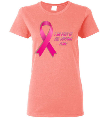 Image of I Am Part Of The Support Team - Lady