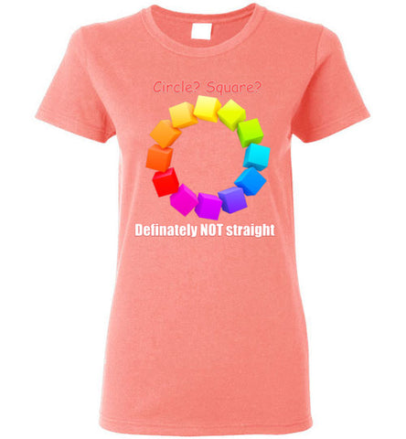 Image of Circle, Square - Definately NOT Straight - Lady