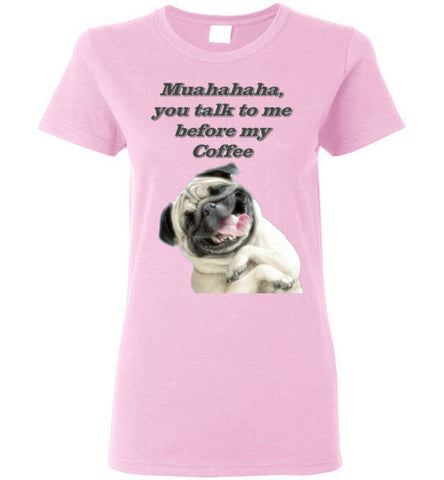 Image of Muahahaha, You talk to me before my Coffee - Lady