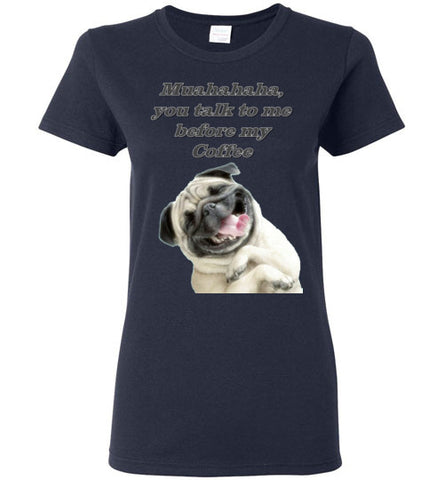 Image of Muahahaha, You talk to me before my Coffee - Lady