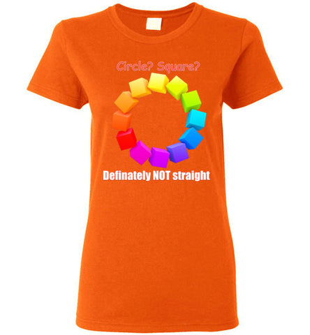 Image of Circle, Square - Definately NOT Straight - Lady