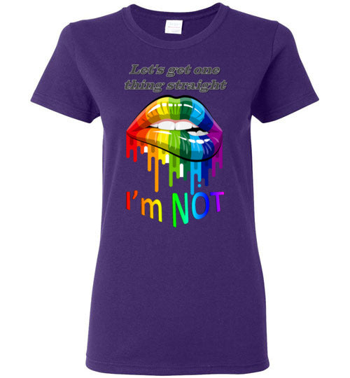 Let's get one thing straight - I'm NOT - Lady