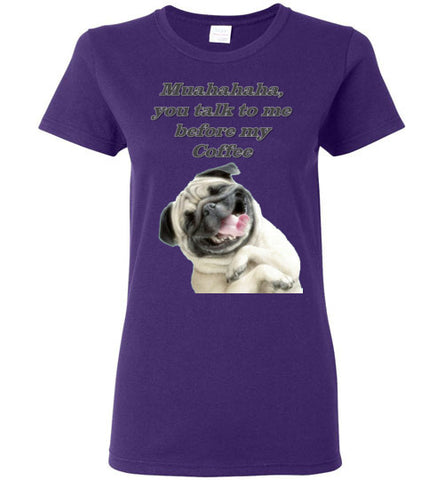 Image of Muahahaha, You talk to me before my Coffee - Lady