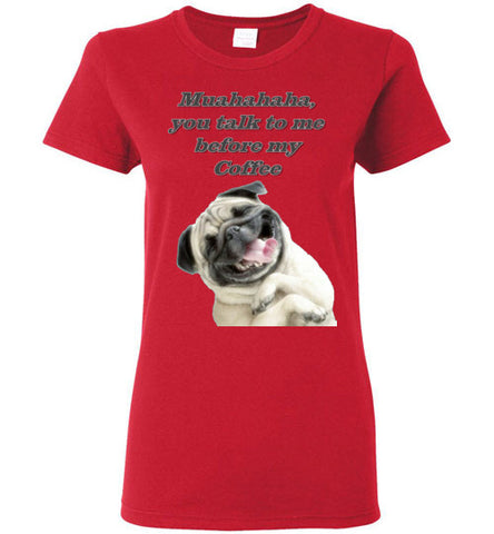 Image of Muahahaha, You talk to me before my Coffee - Lady