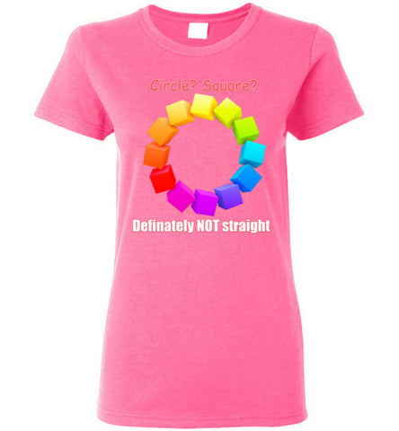 Image of Circle, Square - Definately NOT Straight - Lady