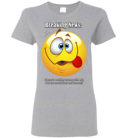 Image of Breaking News - Emoji - Lady