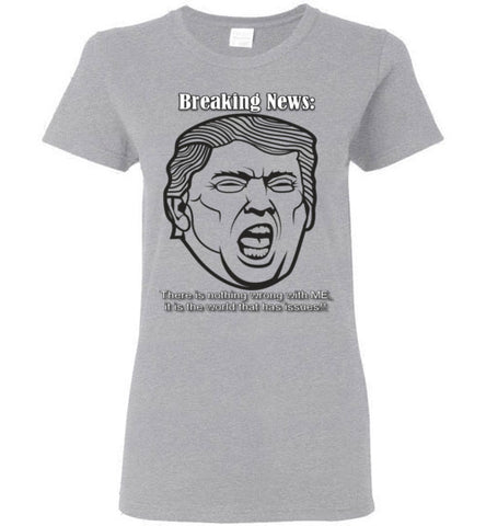 Image of Breaking news - Trump - Lady