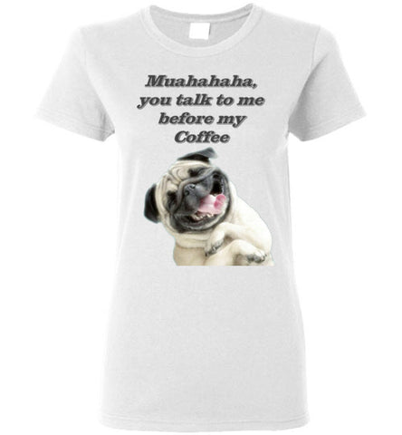 Image of Muahahaha, You talk to me before my Coffee - Lady