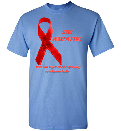 Be Aware: You can't get AIDS from Hug or Handshake