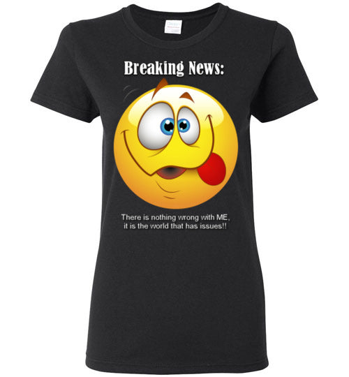 Breaking News - Emoji - Lady
