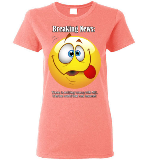 Breaking News - Emoji - Lady