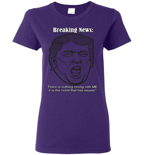 Breaking news - Trump - Lady