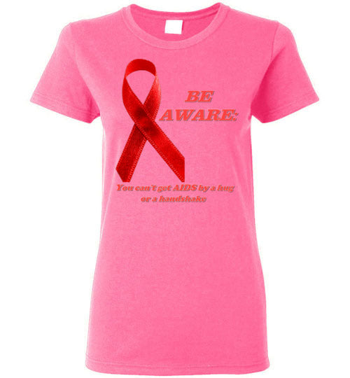 Be Aware: You can't get AIDS from hug or Handshake - Lady